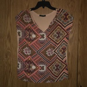 2️⃣Ⓜ️colorful print top